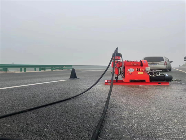 虎门港管委会马路路基路面开裂下沉注浆加固灌浆